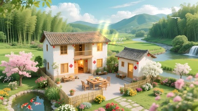 雅致清新田园生活