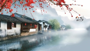 烟雨江南