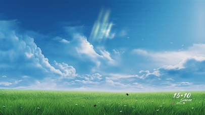 护眼唯美AI清新壁纸