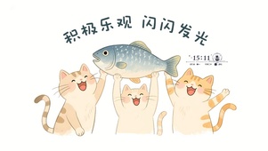 积极乐观 闪闪发光
