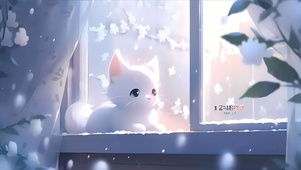 窗台小猫
