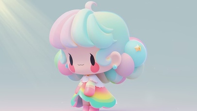 【3D】小清新盲盒少女