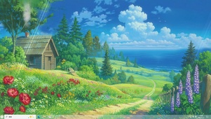 云间野舍-桌面主题