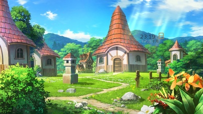 4k 治愈清新蓝天阳光农场