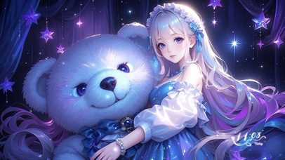 暗黑童话小熊萝莉