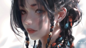 异瞳少女