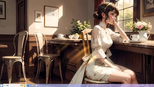 艺境悠然午后（眨眼）