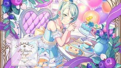 二代生日卡—冰川纱夜