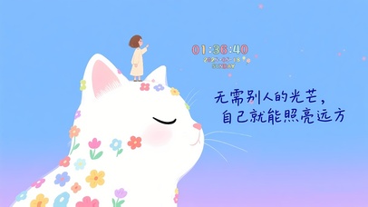 治愈少女和猫