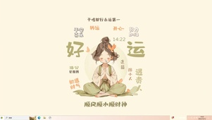 沾好运遇贵人