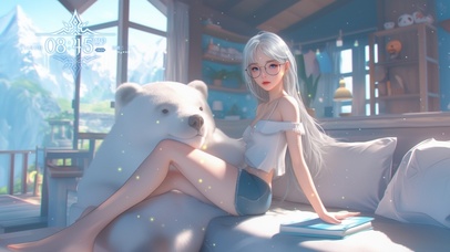 她的身姿婀娜，宛如舞动的柳枝