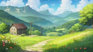 乡间风景-桌面主题