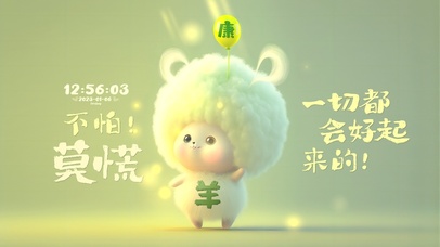 莫慌羊康一切会好的