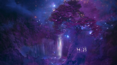 唯美梦幻樱花仙境