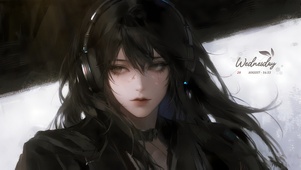 冷艳清冷感美女