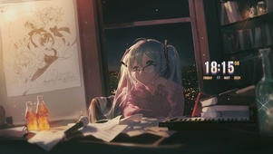 美女也很忙