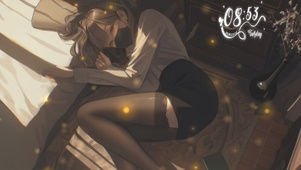 容颜如冰晶中的星光，清冷而耀眼