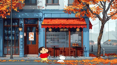 落叶知秋X蜡笔小新