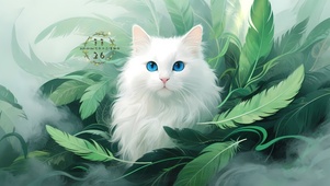 蓝瞳布偶猫