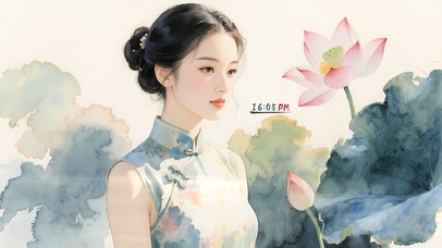 古典旗袍气质美女