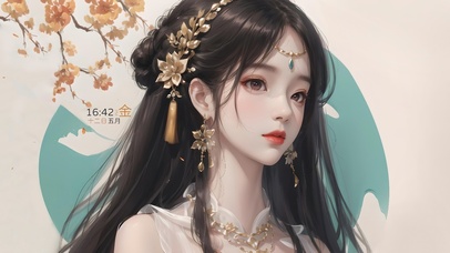 4K唯美古风公主