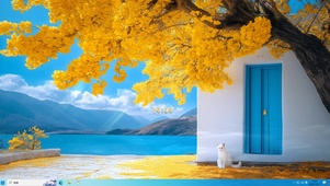 海边桂花树