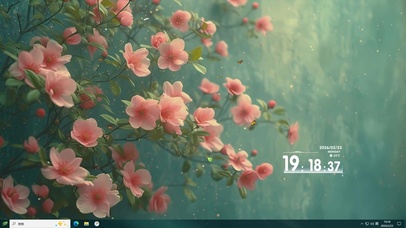 护眼树木桌面主题