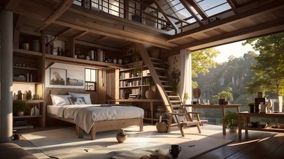 山中度假小木屋