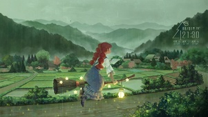 治愈雨中魔法少女