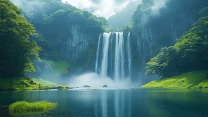 青山瀑语