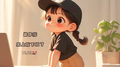 振作点 马上下班