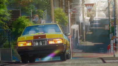 4K 唯美治愈日系城市街道