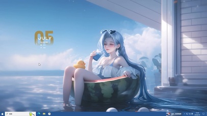 清新夏日 清凉的果汁