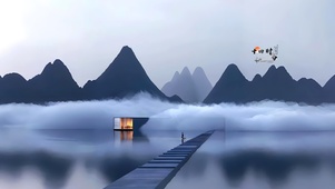 远方的青山