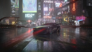 雨中超跑