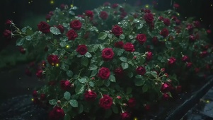 雨中玫瑰