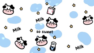 可爱小奶牛