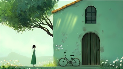 小清新文艺桌面