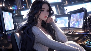 4K高冷电竞女神