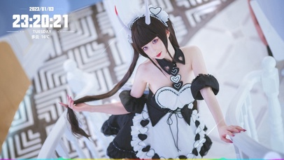 4K清纯性感女仆