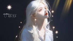 白衫星光女孩