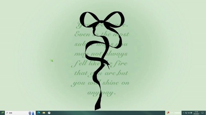 飘逸蝴蝶结  主题