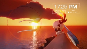 夕阳西下