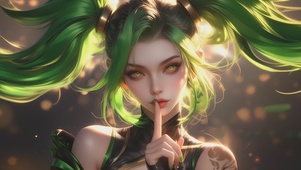 4K唯美可爱卡通少女