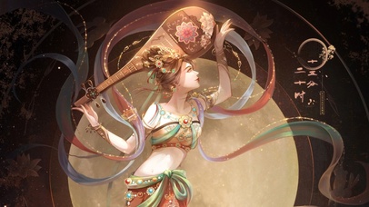 4K唯美古风嫦娥女神