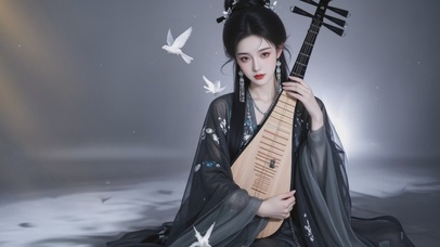 古风古韵成熟美女