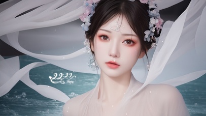 4K唯美古风仙女