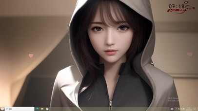 4k兜帽纯欲美少女