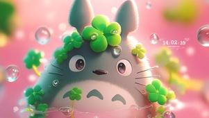 可爱小龙猫