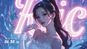 赛博可爱少女